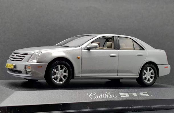 Diecast Cadillac STS Model 1:43 Scale Silver By NOREV