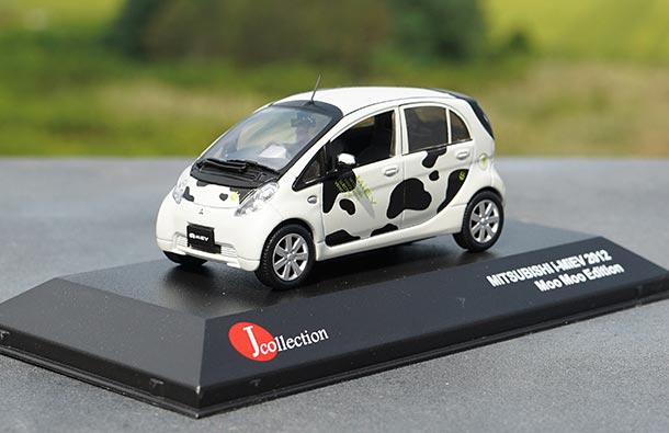 Diecast 2012 Mitsubishi i-MiEV Model 1:43 White By J-Collection