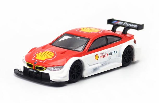 Diecast BMW M4 Motorsport Toy 1:43 Scale Red-White