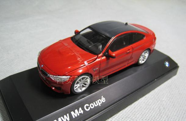 Diecast BMW M4 Coupe Model 1:43 Scale Red
