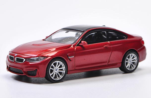 Diecast BMW M4 Model 1:64 Scale Orange /Blue /Yellow By MINI GT