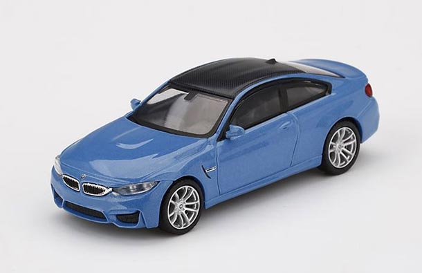 Diecast BMW M4 Model 1:64 Scale Blue /Orange /Yellow By MINI GT