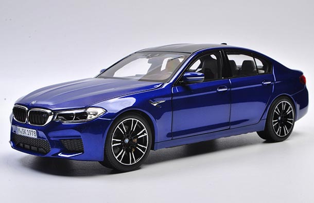 Diecast 2018 BMW M5 F90 Model 1:18 Scale Blue By NOREV
