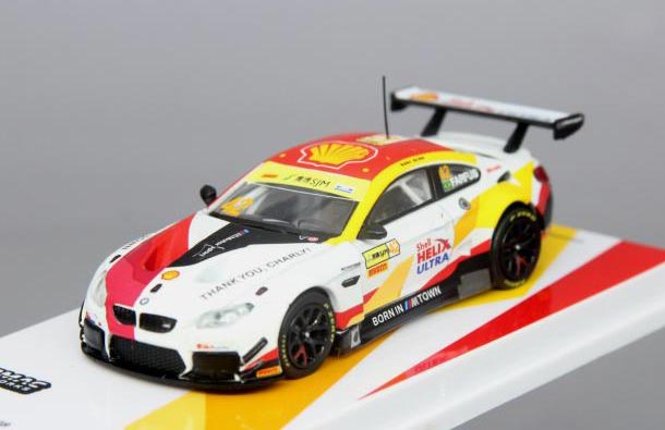 Diecast BMW M6 GT3 Model 1:64 Scale Red-White By Tarmac Works