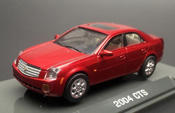 Diecast 2004 Cadillac CTS Model 1:64 Scale Red