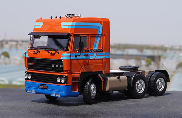 Diecast DAF 3600 ATi Tractor Unit Model 1:18 Scale Orange