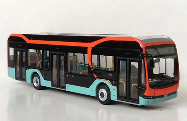 Diecast BYD Dreamcity 12 ebus City Bus Model 1:76 Scale