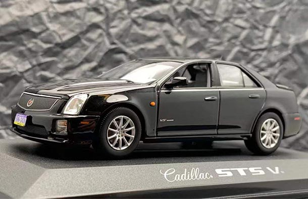 Diecast Cadillac STS-V Model 1:43 Scale Black By NOREV