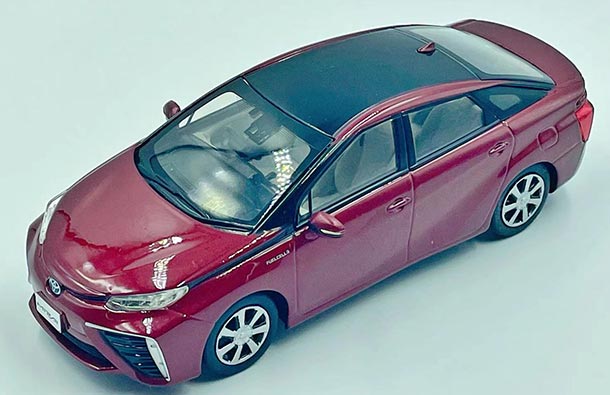 Diecast Toyota Mirai Car Model 1:30 Scale
