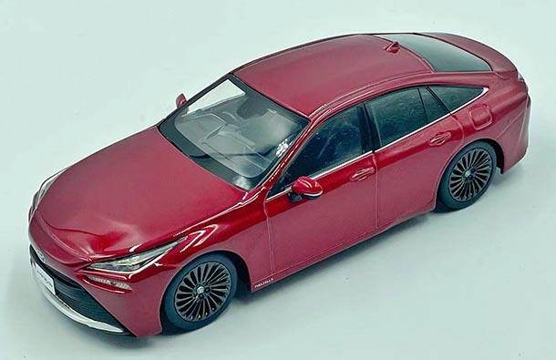 Diecast 2021 Toyota Mirai Car Model 1:30 Scale