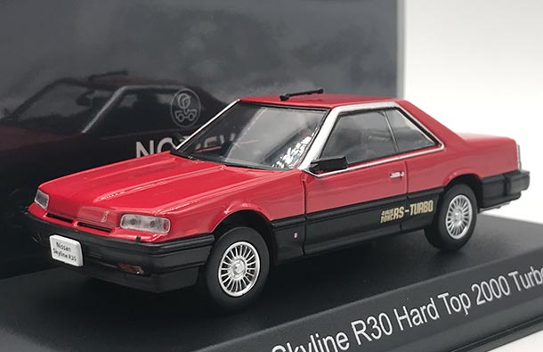 Diecast Nissan Skyline R30 Car Model 1:43 Scale Red By NOREV