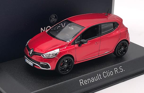Diecast Renault Clio RS Car Model 1:43 Scale Red By NOREV