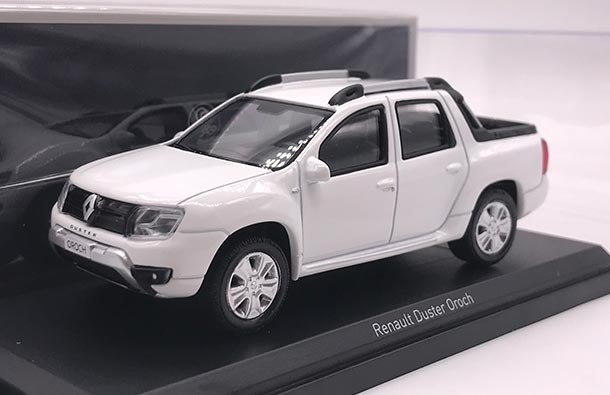 Diecast Renault Duster Oroch Pickup Truck Model 1:43 By NOREV