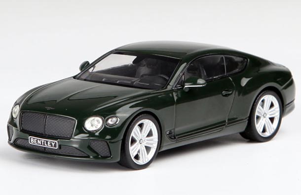 Diecast Bentley Continental GT Model 1:43 Dark Green By NOREV