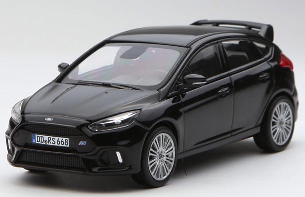 Diecast 2016 Ford Focus RS Model 1:43 Scale Black By NOREV