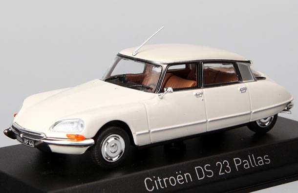 Diecast 1973 DS 23 Pallas Model 1:43 Scale Creamy White NOREV