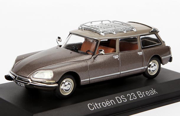 Diecast 1974 Citroen DS 23 Break Model 1:43 Scale Brown NOREV