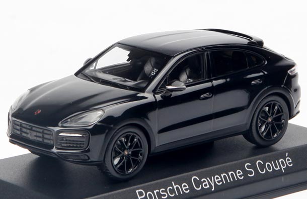 Diecast Porsche Cayenne S Coupe Model 1:43 Scale Black By NOREV