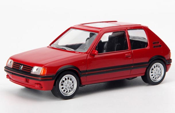 Diecast Peugeot 205 GTI Model 1:43 Scale Red By NOREV