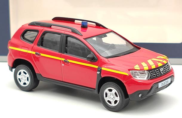 Diecast 2018 Dacia Duster SUV Model 1:43 Scale Red By NOREV