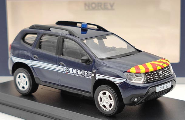 Diecast 2018 Dacia Duster SUV Model 1:43 Scale Blue By NOREV