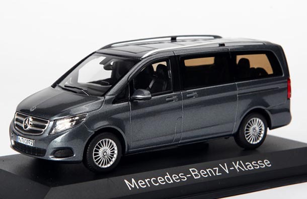Diecast Mercedes-Benz V-Class Model Gray 1:43 Scale By NOREV