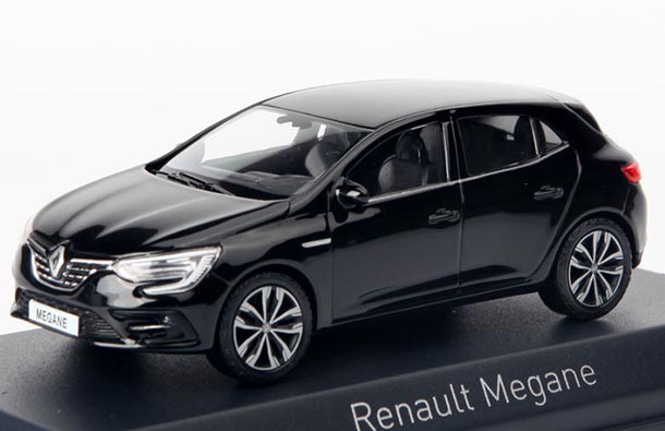 Diecast 2020 Renault Megane Model 1:43 Scale Black By NOREV
