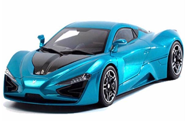 Diecast Arcfox GT Model 1:18 Scale Blue