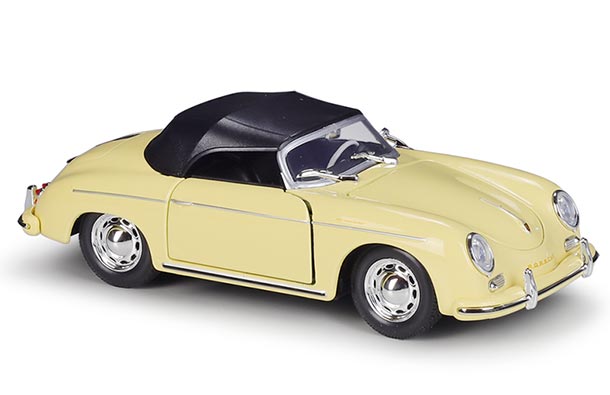 Diecast Porsche 356A Speedster Model 1:24 Scale By Welly