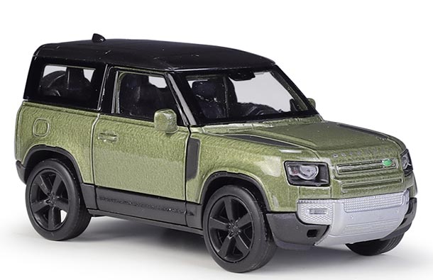Diecast 2020 Land Rover Defender Toy 1:36 Scale Green By Welly