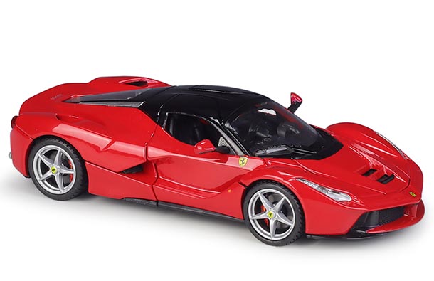 Diecast Ferrari LaFerrari Model 1:32 Red / White By Bburago