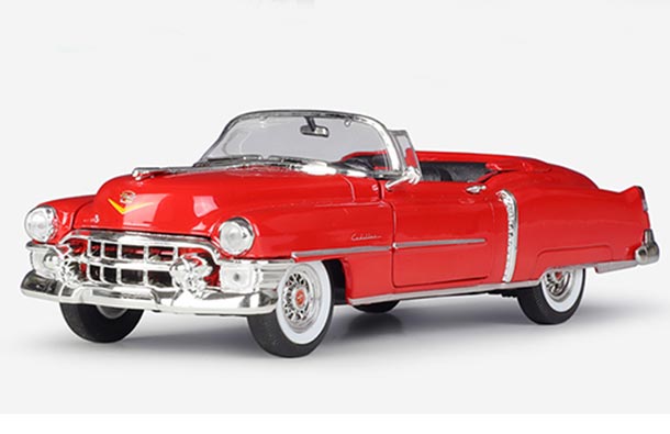 Diecast 1953 Cadillac Eldorado Model 1:24 Scale Red By Welly