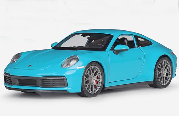 Diecast Porsche 911 Carrera 4S Car Model 1:24 Scale By Welly