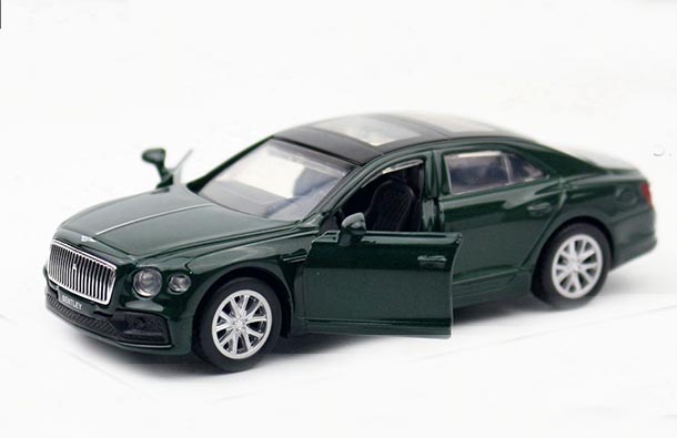 Diecast Bentley Flying Spur Car Toy 1:47 Scale Wine Red / Green