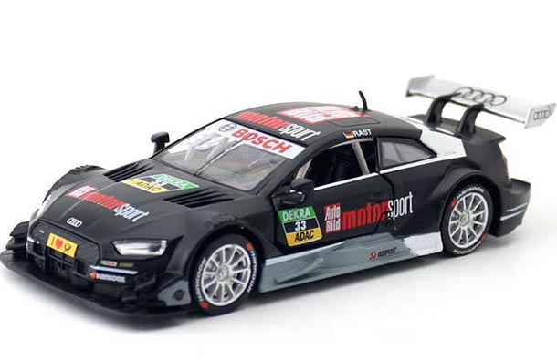 Diecast Audi RS5 DTM Toy 1:32 Scale Black / Orange