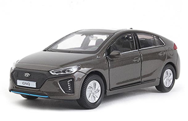Diecast 2017 Hyundai Ioniq Model 1:38 Scale White / Black / Red