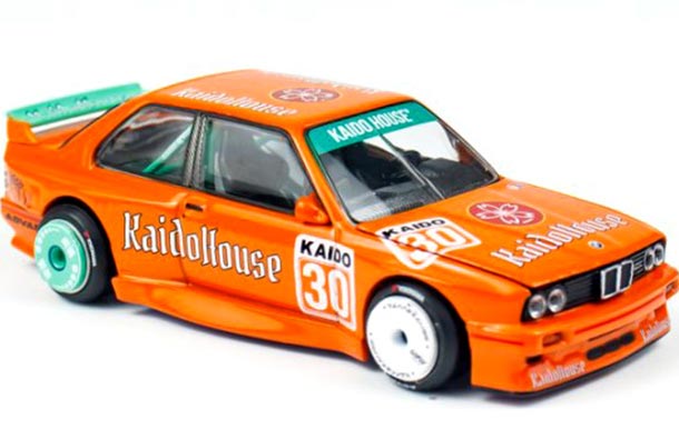Diecast BMW M3 E30 Coupe 1:64 Scale Orange By MINI GT