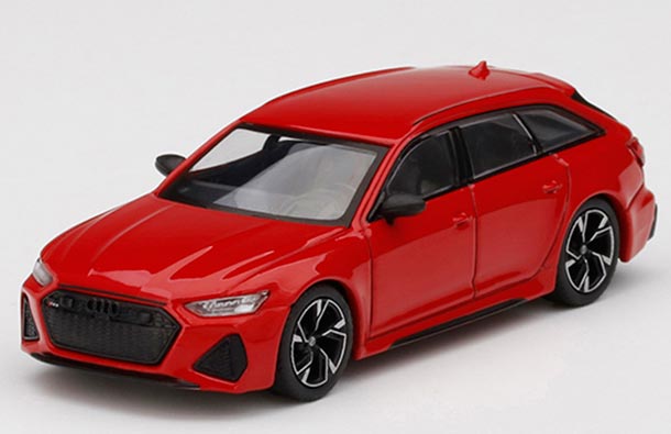 Diecast 2020 Audi RS 6 Avant C8 Model 1:64 Scale By MINI GT