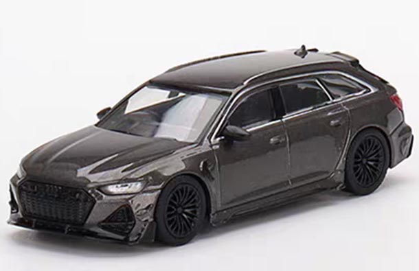 Diecast 2020 Audi RS 6-R Model 1:64 Scale Deep Gray By MINI GT