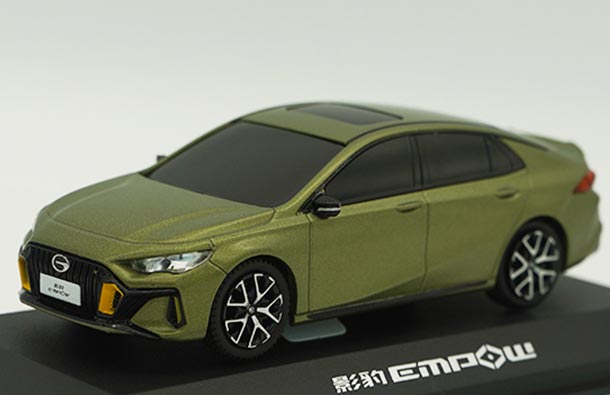 Diecast 2021 Trumpchi Empow Model 1:43 Scale Army Green