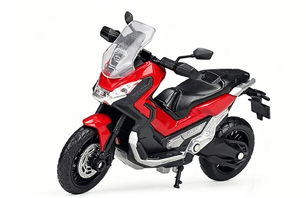 Diecast 2018 Honda X-ADV Motorcycle Model 1:18 Red By Welly