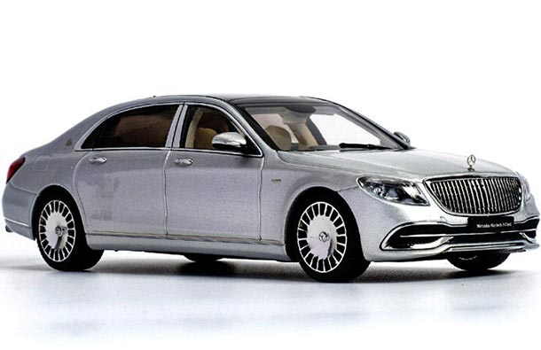 Diecast 2019 Mercedes-Maybach S-Class Model 1:43 Scale Silver