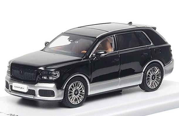 Diecast 2023 Toyota Century G70 SUV Model 1:64 Scale Black